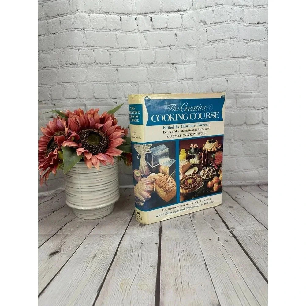 vintage the creative cooking course cookbook 1975